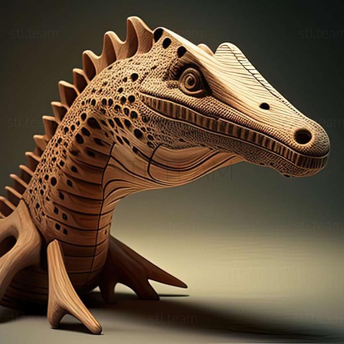 3D модель Діплозавр (STL)